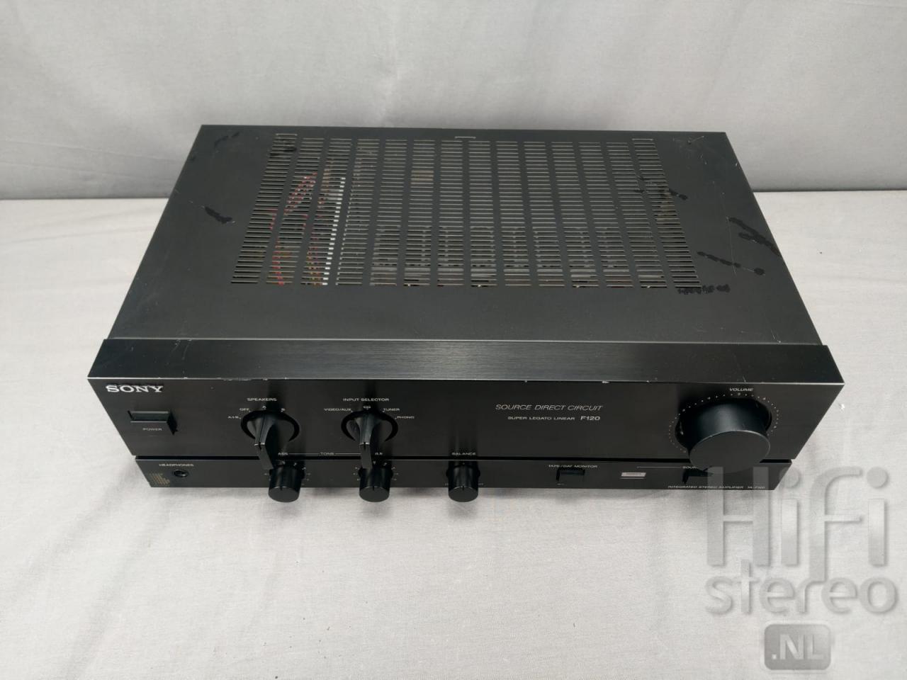 mengsel Tante resterend Sony TA-F120A versterker te koop op hifi stereo.nl